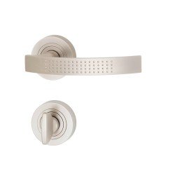 Türdrücker ZD 21 Rosettengarnitur TD-ZD21-ROS-WC-(NI)-MATT