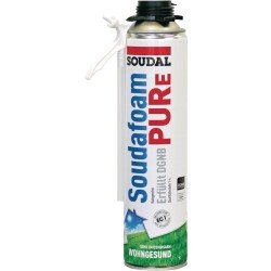 1K-Montageschaum SOUDAFOAM PURe 500ml B1 weiß Dose SOUDAL