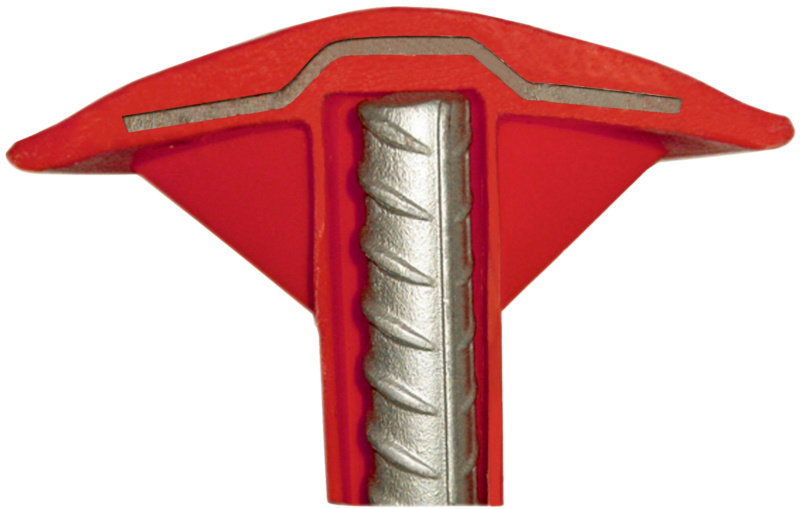 Schutzkappe mit Stahleinlage SHTZKA-F.ARMST-KST-ROT-(6-20MM)