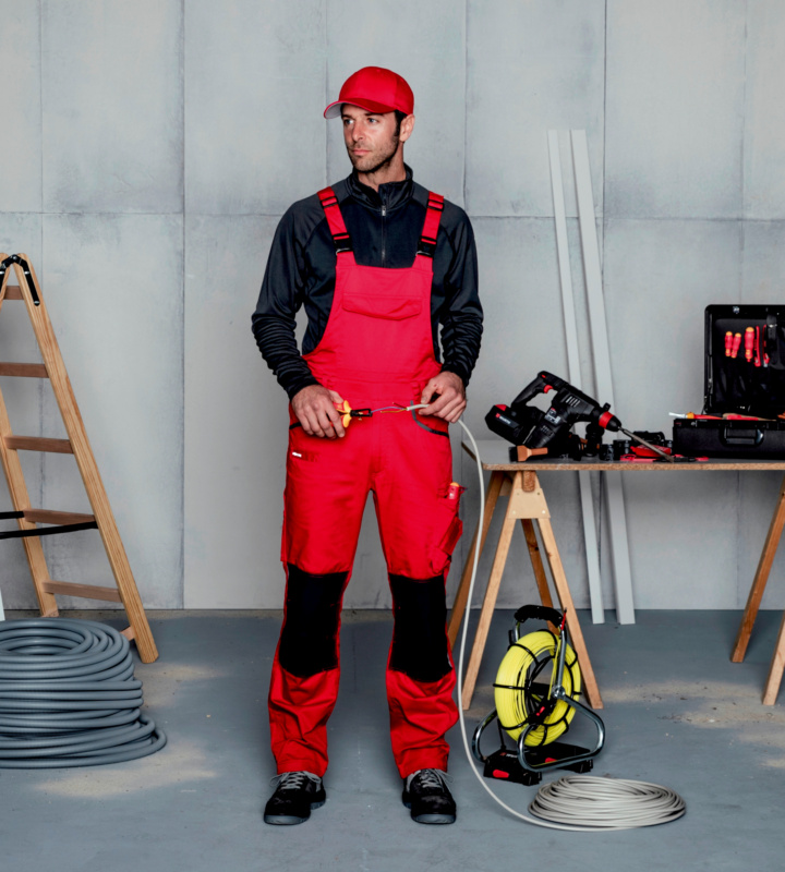 WÜRTH MODYF STRETCH X Latzhose LATZHOSE STRETCH X ROT 40