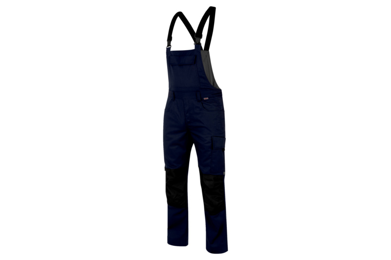 WÜRTH MODYF Star Cotton Plus Latzhose LAHO STAR CP DUNKELBLAU/GRAU 66