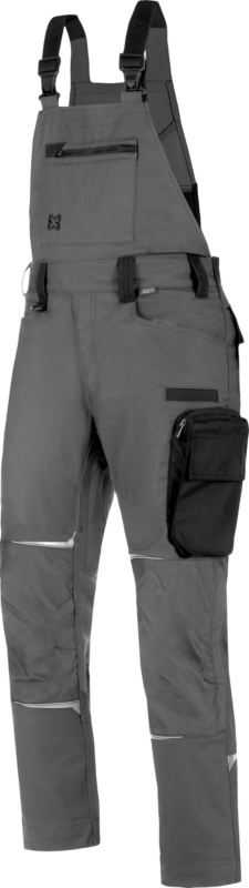 WÜRTH MODYF Latzhose TEMPER LATZHOSE TEMPER HELLGRAU 42
