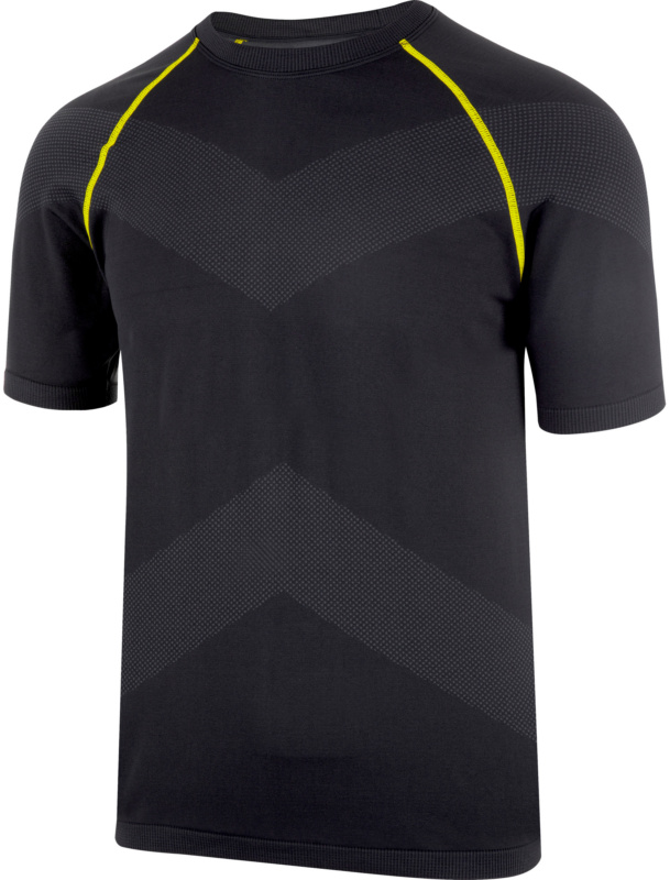 T-Shirt Performance T-SHIRT PERFORMANCE ANTHRAZIT/GELB 3XL
