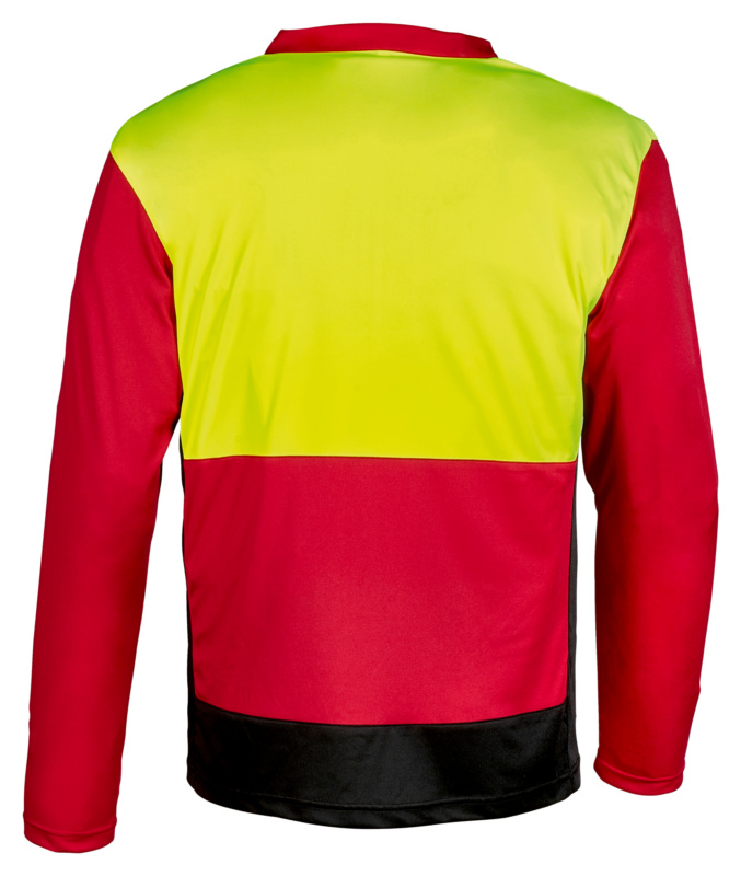 WÜRTH MODYF Forst Langarmshirt LANGARMSHIRT FORST GELB/ROT XL