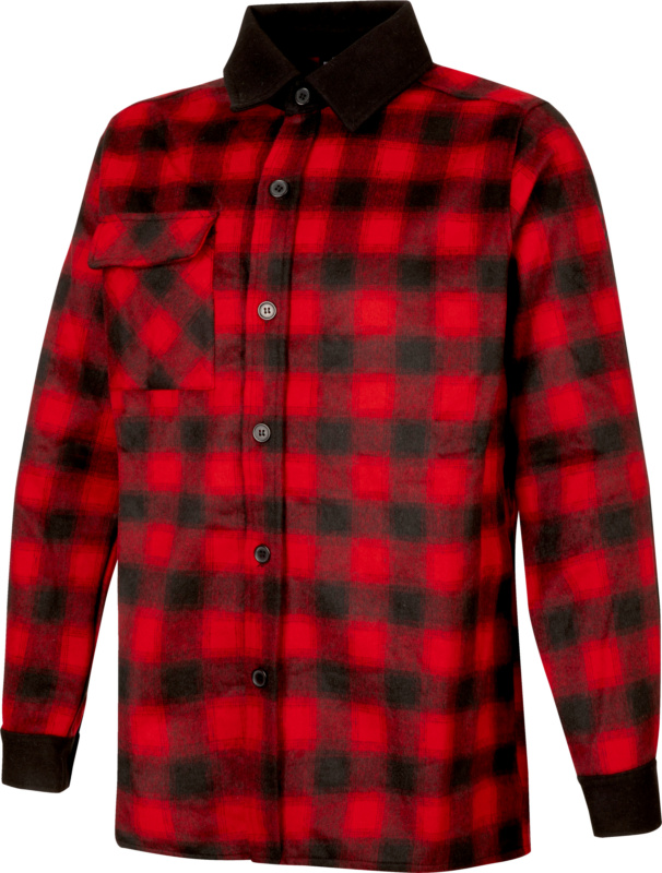 WÜRTH MODYF URBAN Overshirt OVERSHIRT URBAN SCHWARZ/ROT 5XL