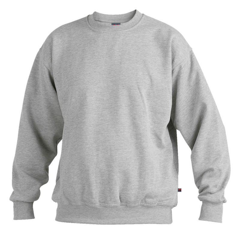 Sweatshirt SWEATSHIRT GRAU-MELIERT 4XL