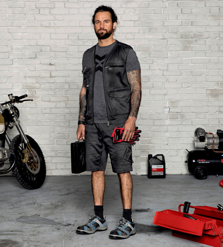 WÜRTH MODYF STRETCH X Shorts BERMUDA STRETCH X ANTHRAZIT 64