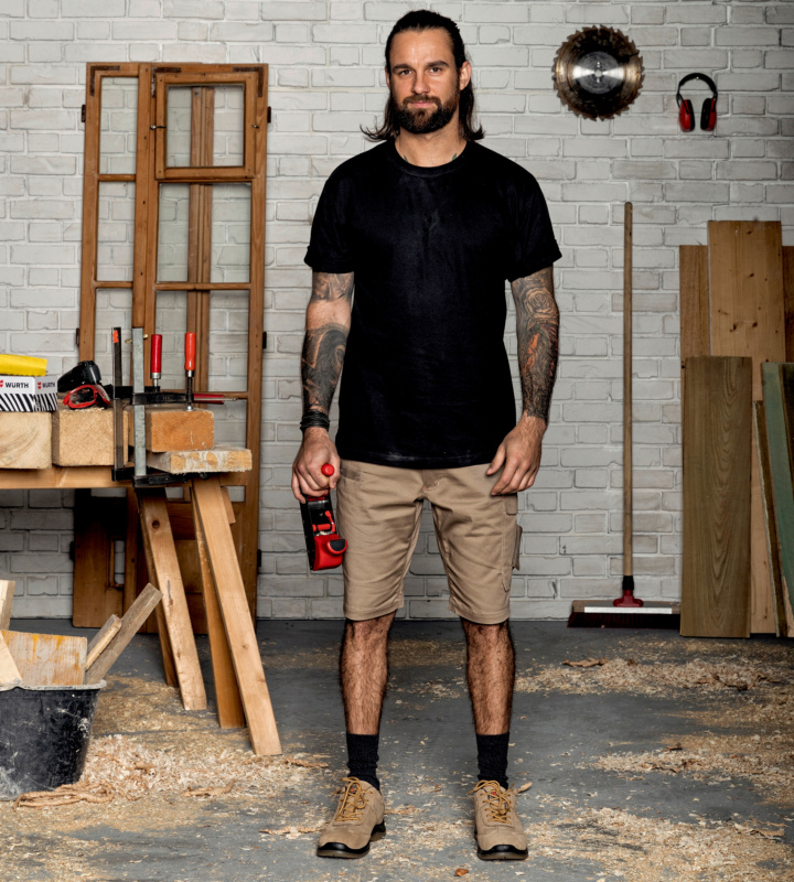 WÜRTH MODYF STRETCH X Shorts BERMUDA STRETCH X BEIGE 46