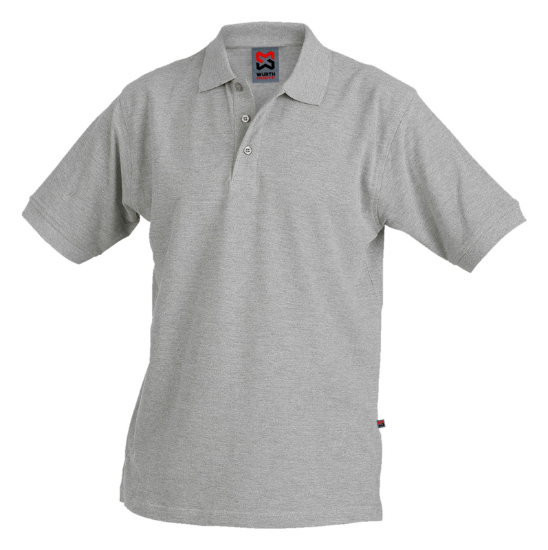 Poloshirt POLOSHIRT GRAU MELIERT XL