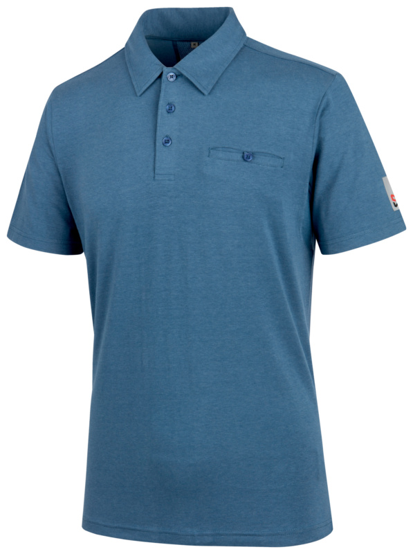 WÜRTH MODYF NATURE Poloshirt POLOSHIRT NATURE BLAU M