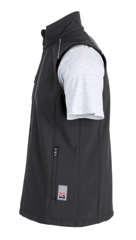 WÜRTH MODYF City Softshellweste SOFTSHELL WESTE CITY SCHWARZ M