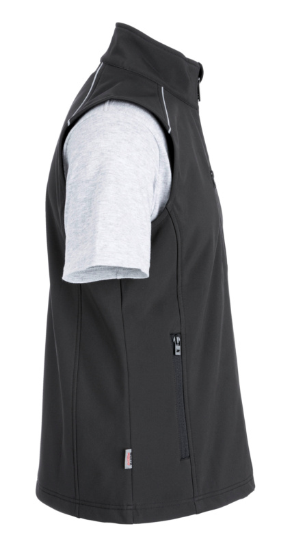 WÜRTH MODYF City Softshellweste SOFTSHELL WESTE CITY SCHWARZ M