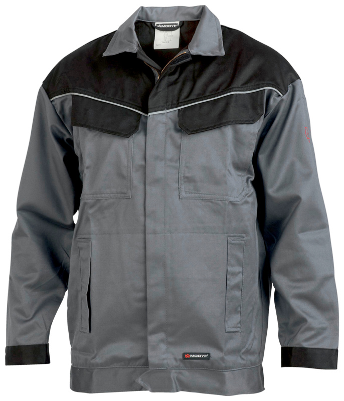 Multinorm Bundjacke MULTINORM JACKE GRAU/SCHWARZ 3XL