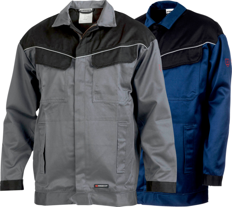 Multinorm Bundjacke MULTINORM JACKE GRAU/SCHWARZ XS