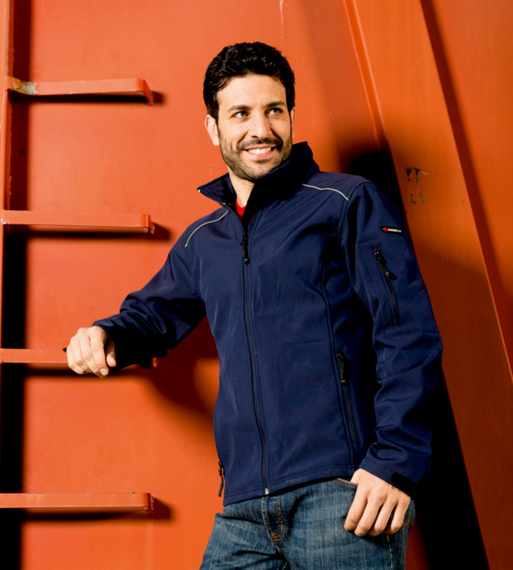 WÜRTH MODYF City Softshelljacke SOFTSHELLJACKE CITY DUNKELBLAU S