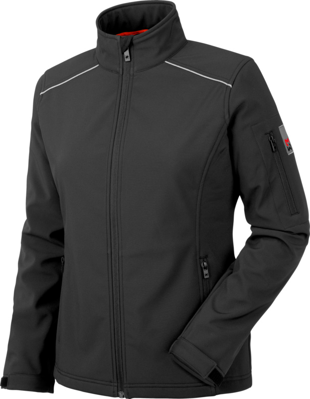 WÜRTH MODYF City Softshelljacke Damen SOFTSHELLJACKE CITY DAMEN SCHWARZ XXL