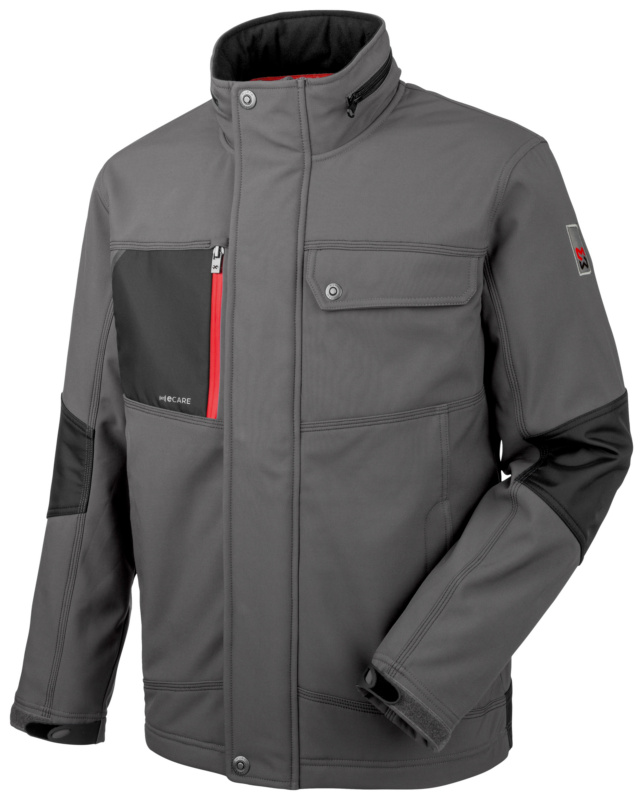 WÜRTH MODYF NATURE Softshelljacke SOFTSHELLJACKE NATURE GRAU XL