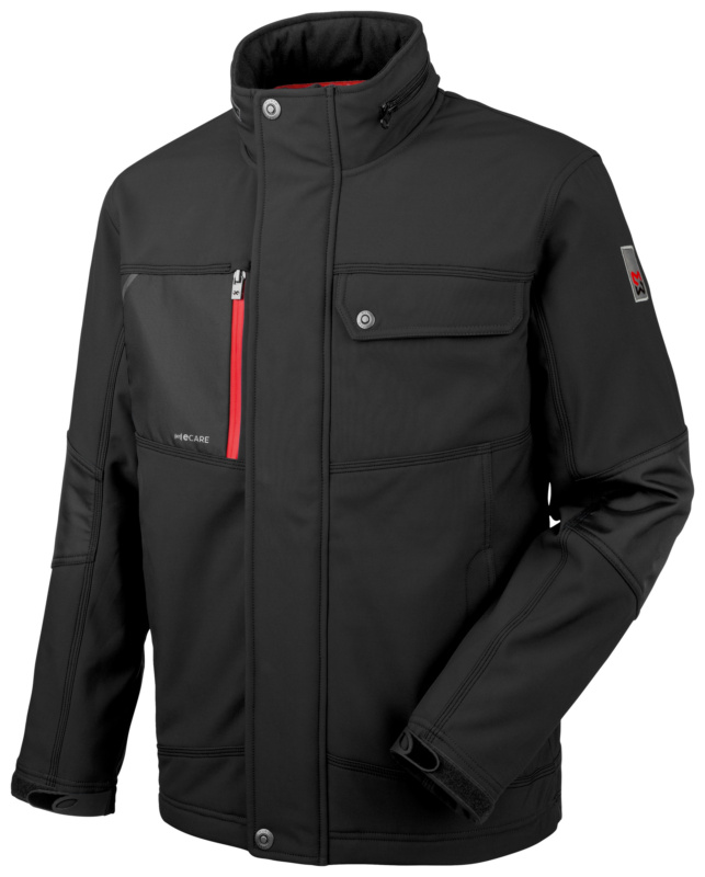 WÜRTH MODYF NATURE Softshelljacke SOFTSHELLJACKE NATURE SCHWARZ XS