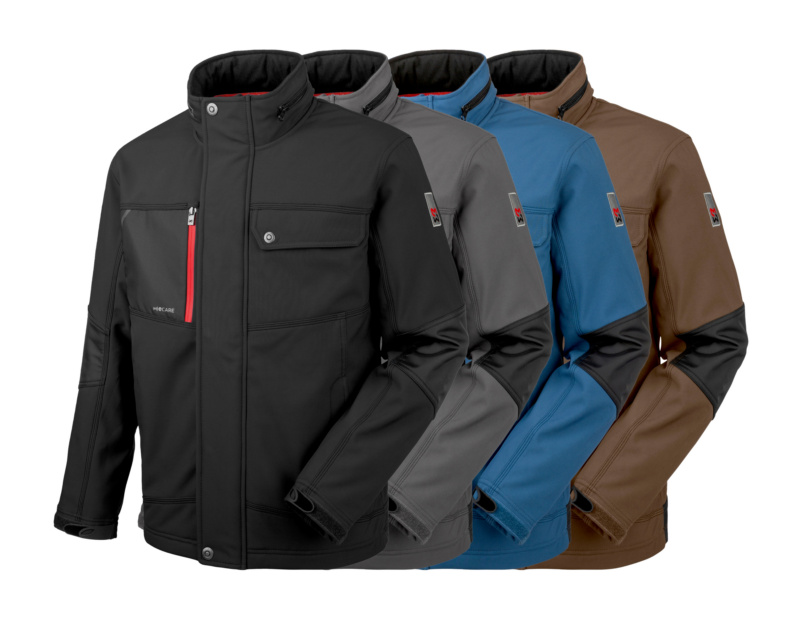 WÜRTH MODYF NATURE Softshelljacke SOFTSHELLJACKE NATURE BLAU 4XL