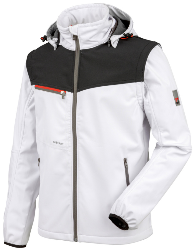 WÜRTH MODYF STRETCH X Softshelljacke SOFTSHELLJACKE STRETCH X WEISS S