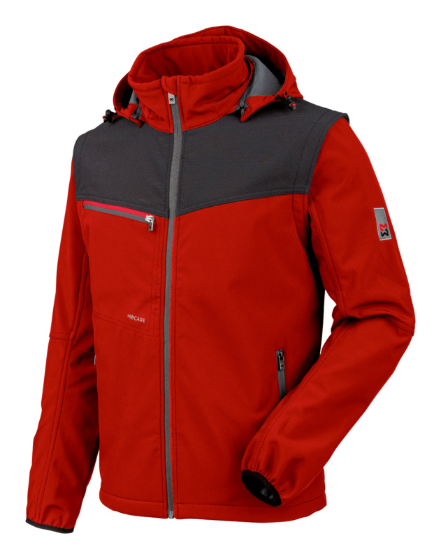 WÜRTH MODYF STRETCH X Softshelljacke SOFTSHELLJACKE STRETCH X ROT M