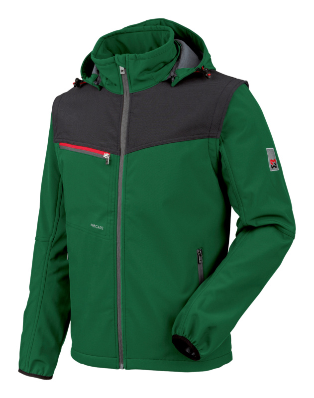 WÜRTH MODYF STRETCH X Softshelljacke SOFTSHELLJACKE STRETCH X GRUEN 4XL