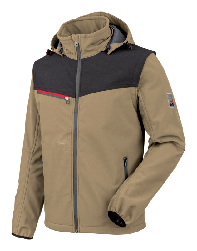 WÜRTH MODYF STRETCH X Softshelljacke SOFTSHELLJACKE STRETCH X BEIGE L