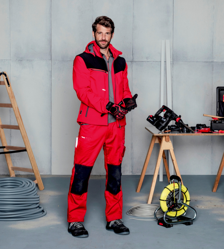 WÜRTH MODYF STRETCH X Softshelljacke SOFTSHELLJACKE STRETCH X ROT XL