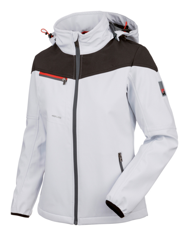 WÜRTH MODYF STRETCH X Softshelljacke Damen SOFTSHELL STRETCH X DAMEN WEISS XS
