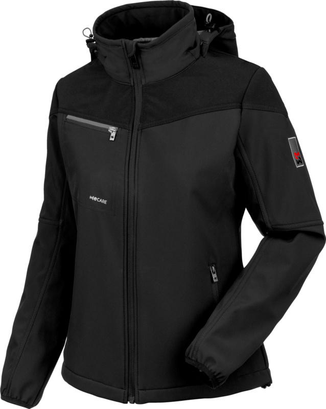 Softshelljacke Stretch X Damen SOFTSHELLJCK STRETCH X DAMEN SCHWARZ M