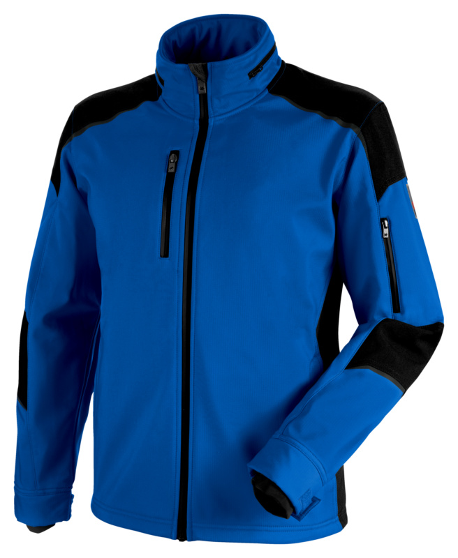 WÜRTH MODYF CETUS Softshelljacke SOFTSHELLJACKE CETUS ROYALBLAU/SWZ 4XL
