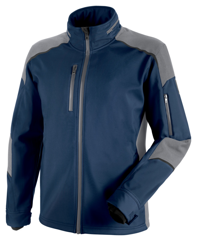 WÜRTH MODYF CETUS Softshelljacke SOFTSHELLJACKE CETUS DUNKELBLAU/GRAU M