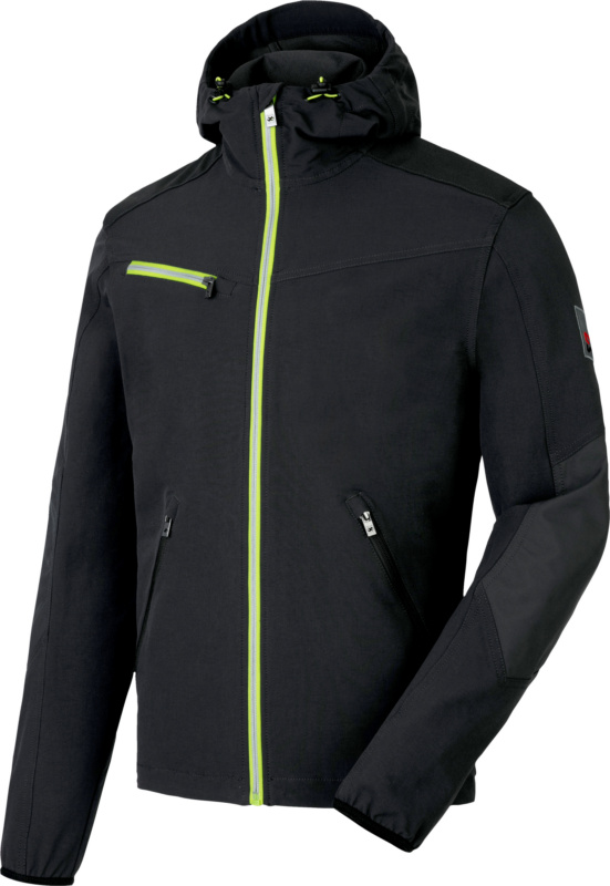 Softshelljacke Stretch Evolution SOFTSHL STRETCH EVOLUTION ANTHR/LIME 5XL