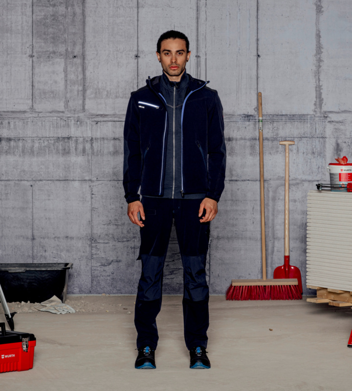 Softshelljacke Stretch Evolution SOFTSHL STRETCH EVOLUTION DBLAU/ROY 6XL