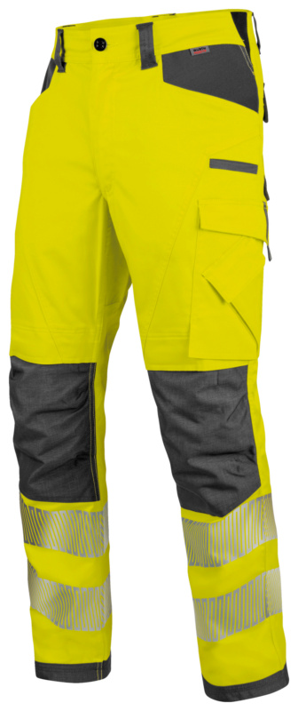 WÜRTH MODYF NEON Warnschutz Bundhose Klasse 2 BUNDHOSE NEON GELB/GRAU 30