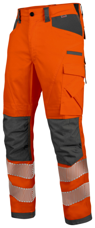 WÜRTH MODYF NEON Warnschutz Bundhose Klasse 2 BUNDHOSE NEON ORANGE/GRAU 106
