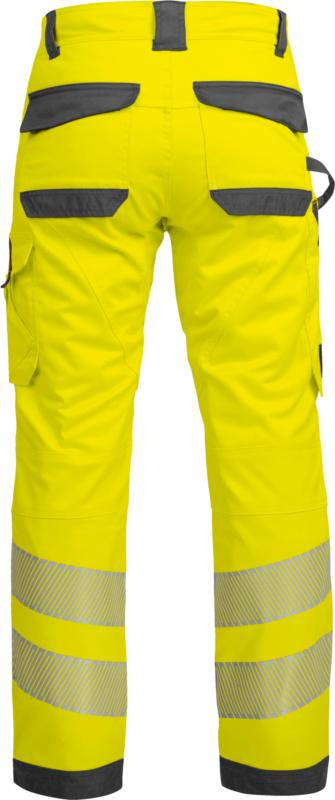 Winter-Warnschutzbundhose Neon Klasse 2 BUNDHOSE WINTER NEON GELB/GRAU 118
