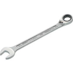 Maulringratschenschlüssel 606 SW 30mm L.402,5mm umschaltbar,Rings.15Grad HAZET