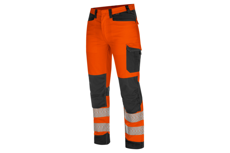 WÜRTH MODYF Fluo Warnschutz-Bundhose Klasse 2 BUHO FLUO ORANGE/ANTHRAZIT 48