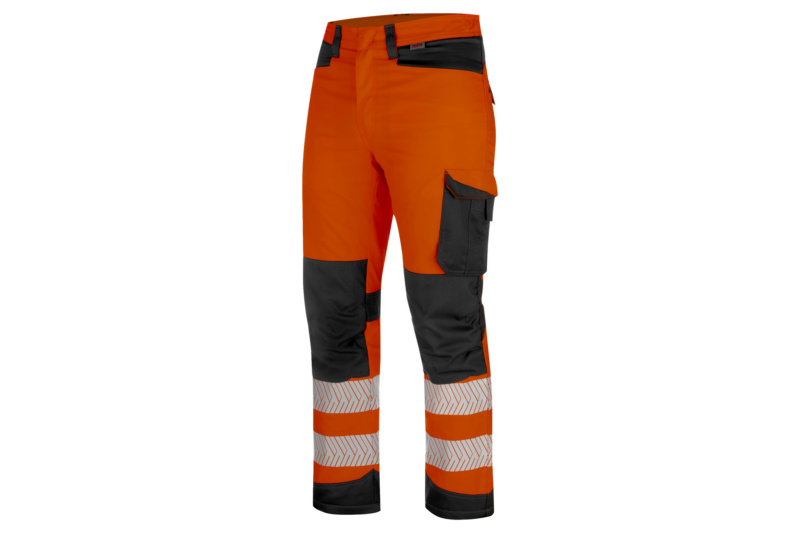 Winter-Warnschutzbundhose Fluo BUHO WINTER FLUO ORANGE/ANTHRAZIT 44