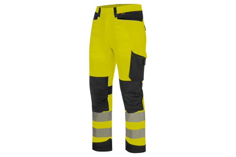Winter-Warnschutzbundhose Fluo BUHO WINTER FLUO GELB/ANTHRAZIT 52