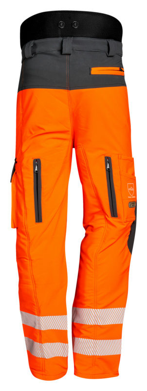 WÜRTH MODYF Stretch Warnschutz Bundhose BUHO STRETCH HIVIS FORST ORANGE 54/56
