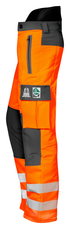 WÜRTH MODYF Stretch Warnschutz Bundhose BUHO STRETCH HIVIS FORST ORANGE 27/28