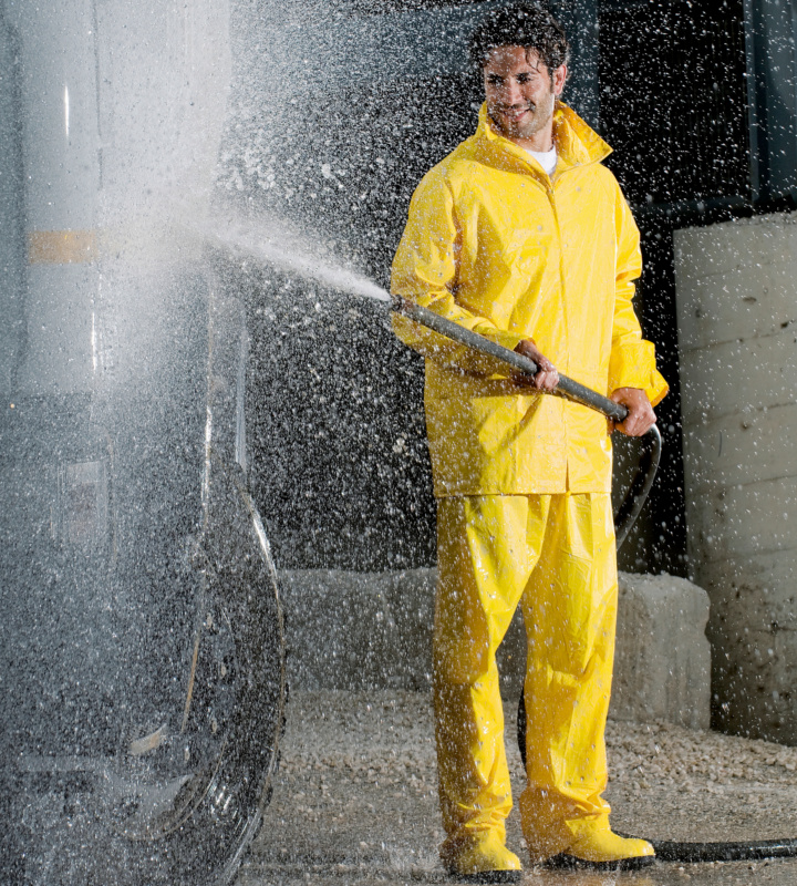 WÜRTH MODYF Wetterschutz Regen-Set REGENSET EN 343 BAU GELB 3XL