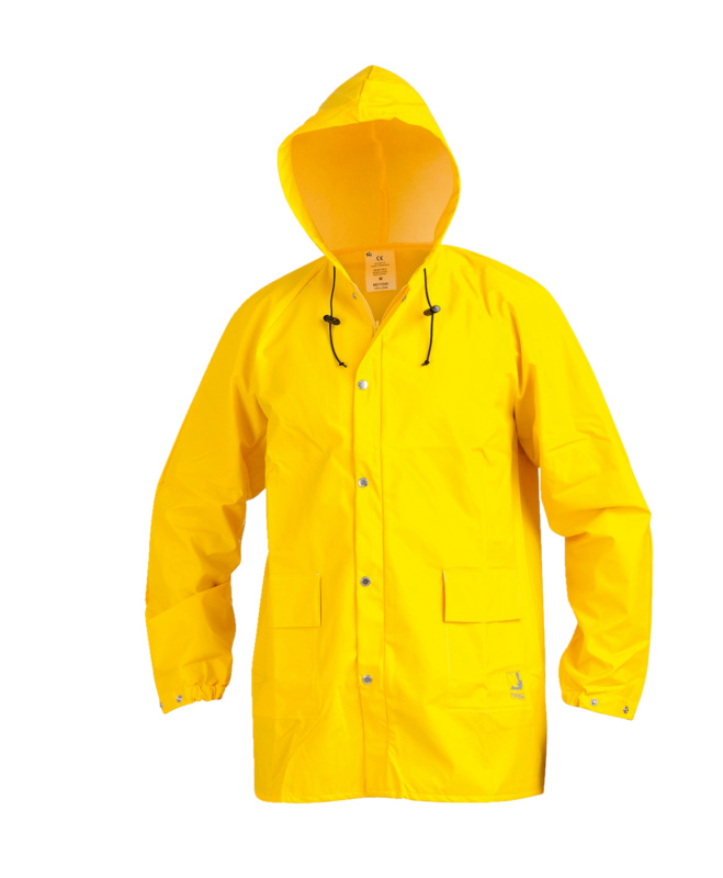 Wetterschutz Regenjacke REGENJACKE EN 343 BAU GELB M