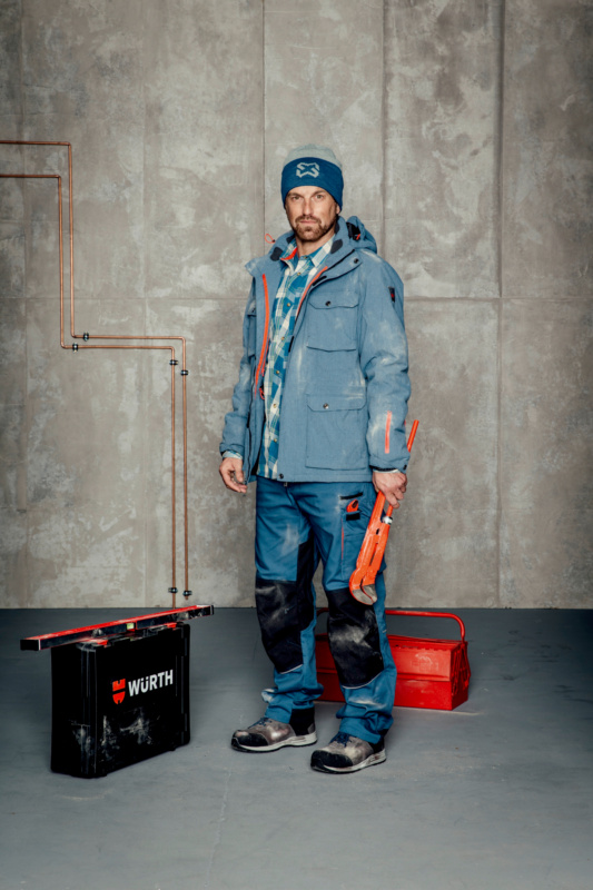 WÜRTH MODYF NATURE Parka PARKA NATURE SCHIEFERBLAU XXL