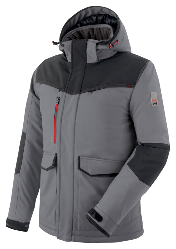 WÜRTH MODYF STRETCH X Winter Softshelljacke SOFTSHELLJCK WINTER STRETCH X GRAU L