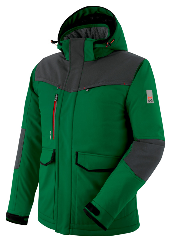 Winter-Softshelljacke Stretch X SOFTSHELLJACKE WINT STRETCH X GRUEN M