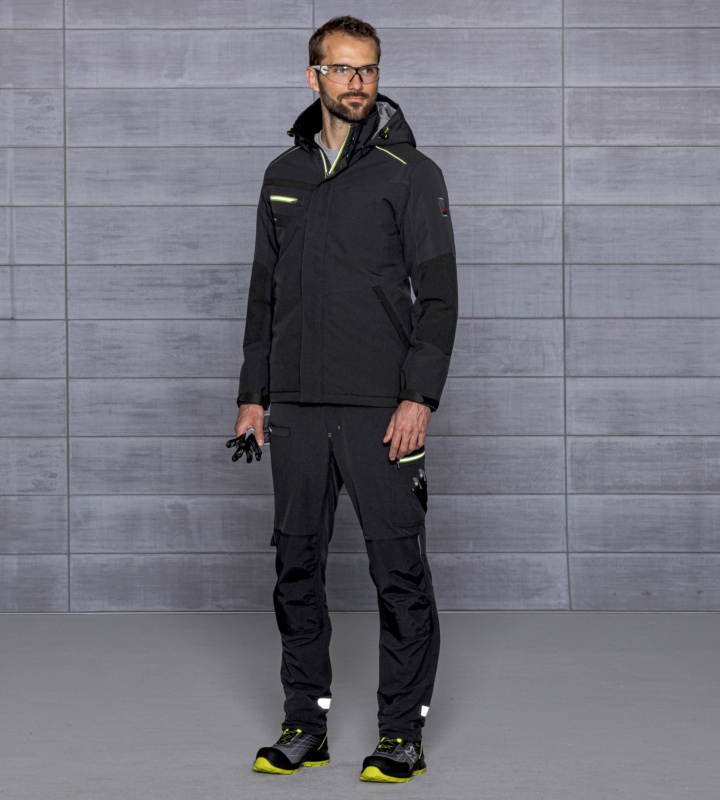 WÜRTH MODYF Stretch Evolution Winterjacke WINTERJACKE EVOLUTION ANTHRA/LIME 3XL