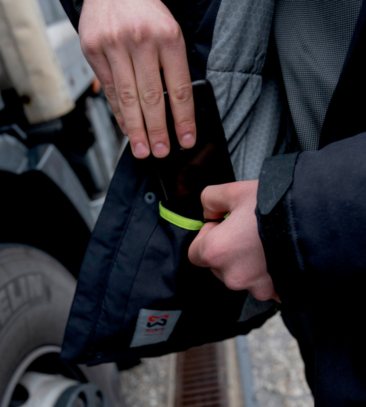 WÜRTH MODYF Stretch Evolution Winterjacke WINTERJACKE EVOLUTION ANTHRA/LIME XXL